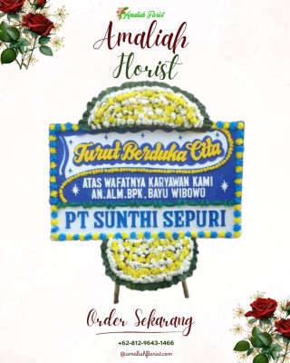 Papan Bunga Duka di Kotapinang