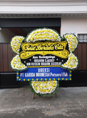 Papan Bunga Duka di Kotapinang